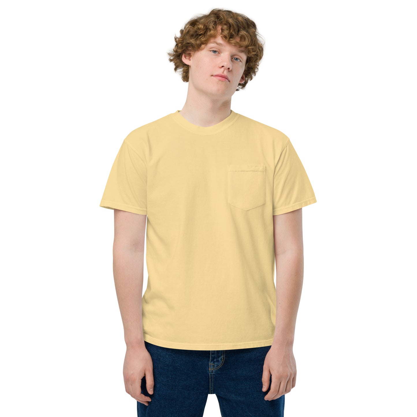 Tropical Sunset Adopt SRQ Unisex Pocket T-shirt