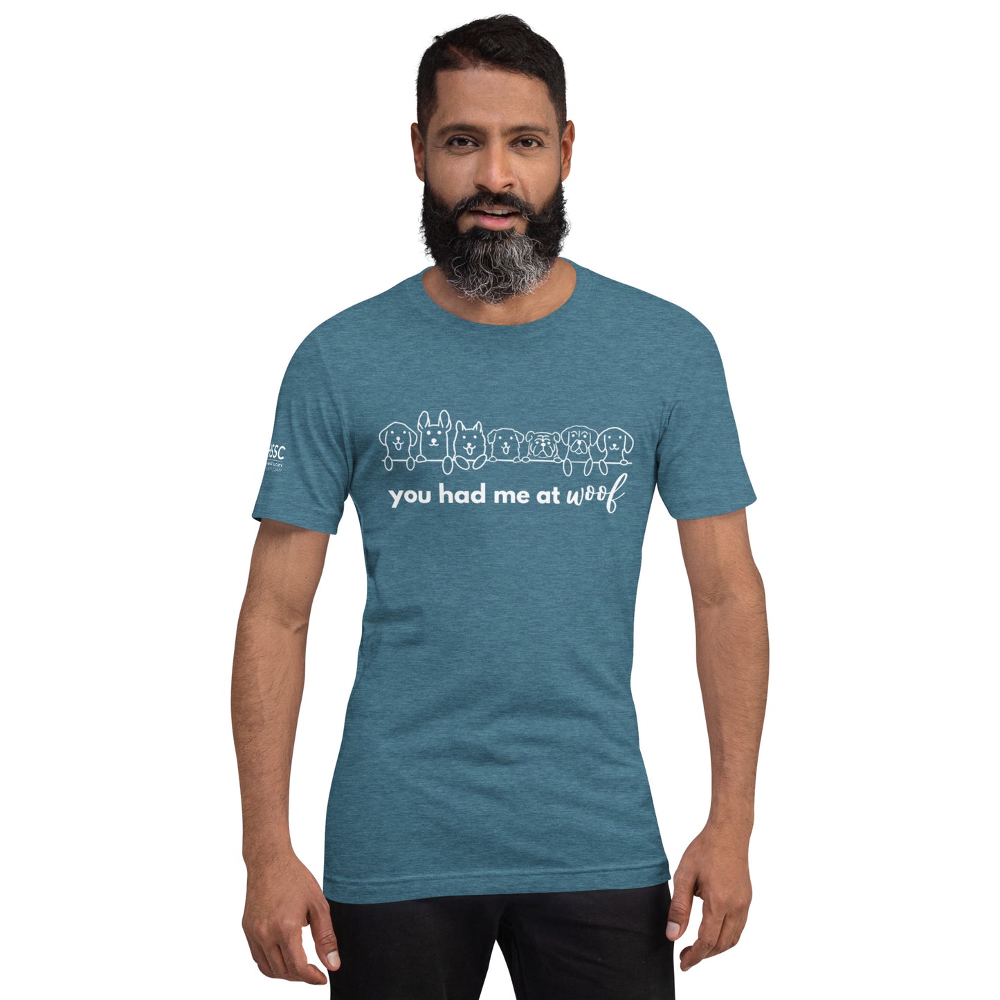 You had me at woof Unisex T-shirt