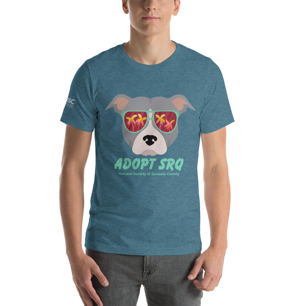 Adopt SRQ (Dog) Unisex t-shirt