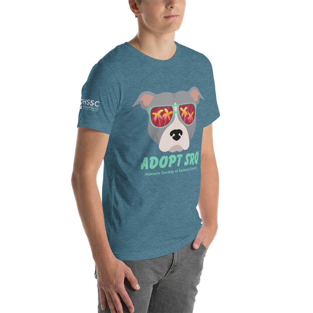 Adopt SRQ (Dog) Unisex t-shirt