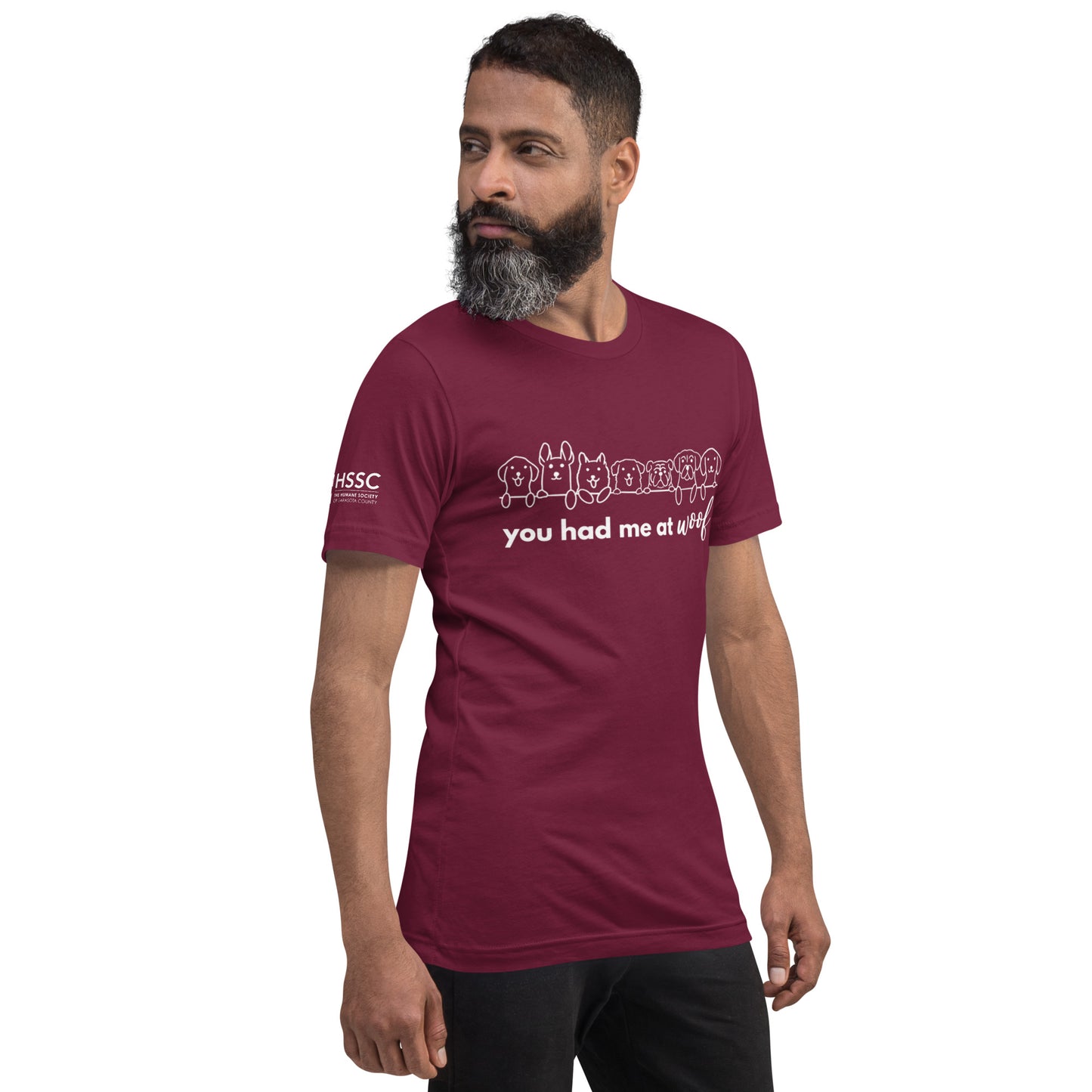 You had me at woof Unisex T-shirt