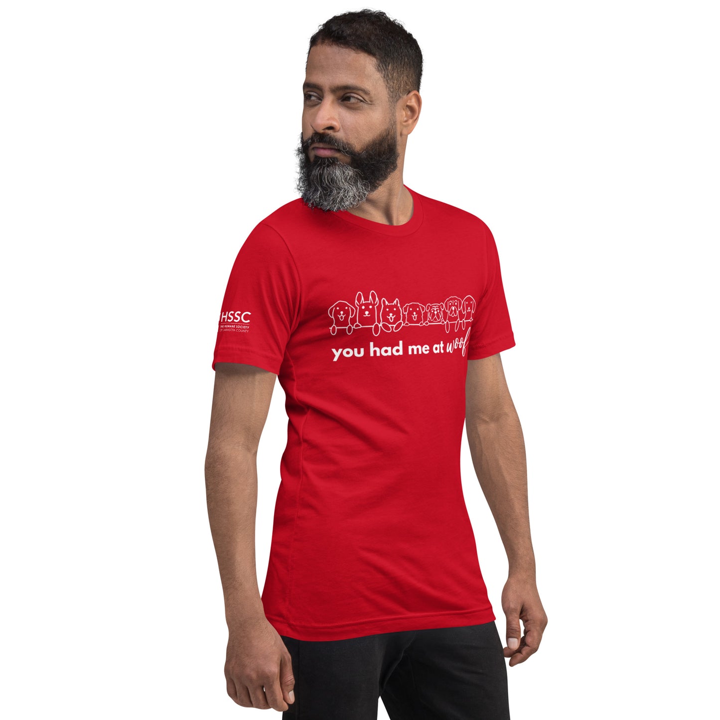 You had me at woof Unisex T-shirt